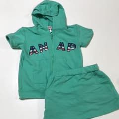 ANAP kids セットアップ（半袖パーカー＆スカート）のサムネイル