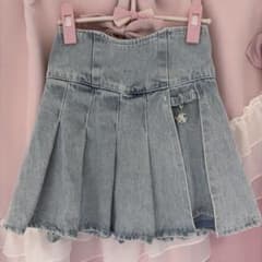 ミシェルマカロン 美脚デニムスカパン XS - メルカリ