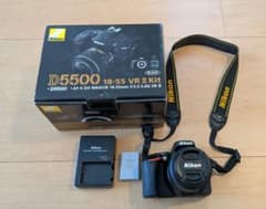 値下げ可】Nikon D5500 18-55 VR II Kit 本体 - メルカリ