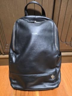 新品・未使用= CAWA COLOR レザー バックパック ブラック - メルカリ