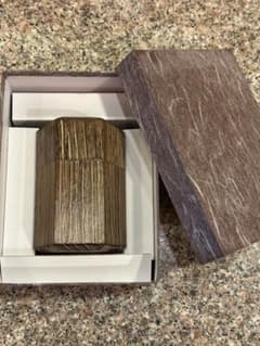 新品未使用】 【箱付き】会津若松製 桐 工芸品 六角形 茶筒 - メルカリ