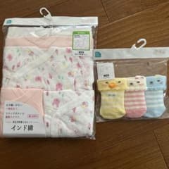 新生児　肌着セット　ソックスのサムネイル
