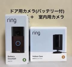 Ring Battery Doorbell + Indoor Cam セット - メルカリ