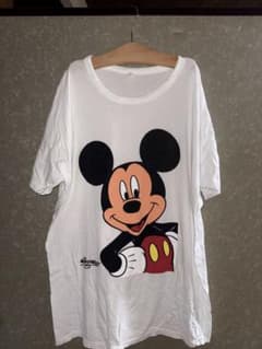 ミッキーマウス プリント Tシャツ ホワイトのサムネイル