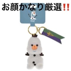 アナ雪 オラフ 誰ぬい darenui ディズニーストア ぬいぐるみキー