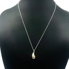 ティファニー 14mm ティアドロップ ペンダント シルバー ネックレス 