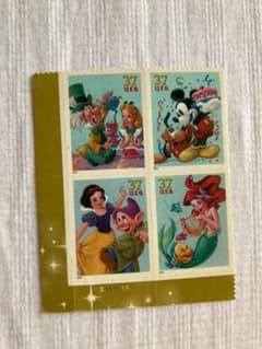 アメリカ 切手シートThe Art of Disney FRIENDSHIPのサムネイル