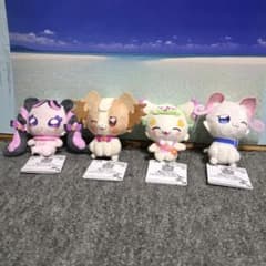 映画キミとアイドルプリキュア♪ コロっとまんまるプリフェイスぬいぐるみ 4体