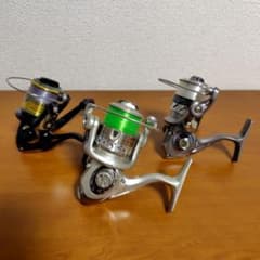 スピニングリール 3個セットのサムネイル