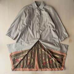 Herno Vintage Silk Coat Scarf Lining
