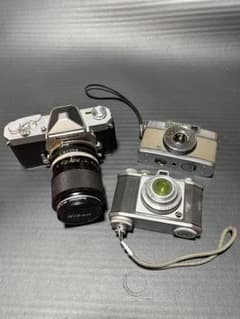 ジャンクカメラ フィルムカメラ 3点まとめ売り ジャンク】カメラ レンズ ジャンク まとめ フィルムカメラ - メルカリ