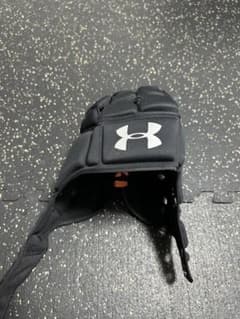 未使用 UNDER ARMOUR ラグビー ヘッドギア ブラック XLサイズのサムネイル