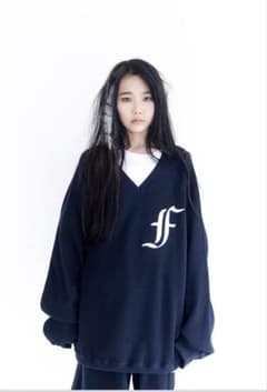 shop faerie waffle boxy MTM (navy) - メルカリ