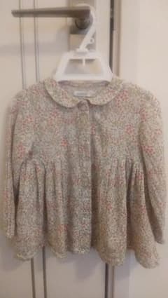 美品 フランス製 モノプリ bout chou 子供ブラウスのサムネイル