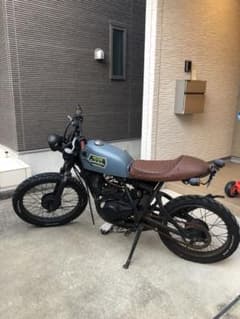 DT50 YAMAHA 原付　50cc カフェレーサー風　世田谷ベース風のサムネイル