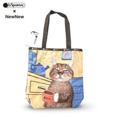 ✨新品タグ付 レスポートサック NEWNEW 猫柄 トートバッグ 日本未発売