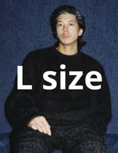 LIDNM FOX CASHMERE KNIT 黒のサムネイル