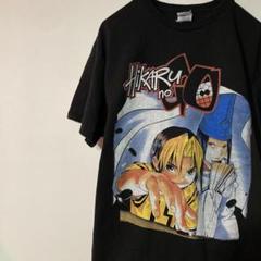 ヒカルの碁アニメTシャツy2k漫画ヴィンテージ古着ジャンプ映画