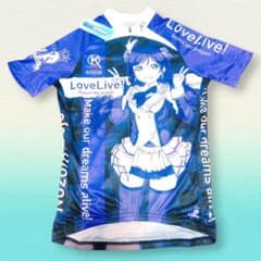 ラブライブ μ's アウローラ サイクルジャージ 東條希 ロードバイク Mサイズ ラブライブ μ's アウローラ サイクルジャージ 東條希 ロードバイク M