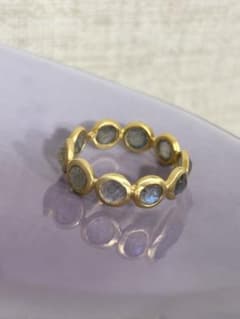 新品 La soeur ラブラドライトリング #13 新品 La soeur ラブラドライトリング #13 - メルカリ