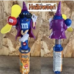エムアンドエムズ ブルー ミニ扇風機 ファン m&m's グッズ ハロウィンのサムネイル