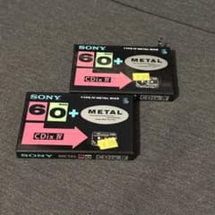 SONY CDix IV 60分 メタルカセットテープ - メルカリ