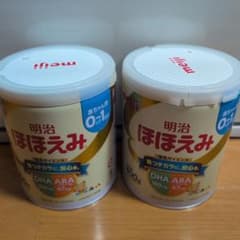 期間限定！未開封⭐︎明治 ほほえみ 粉ミルク 800g 2缶セットのサムネイル