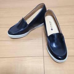 ★新品未使用★値下！インヒールスリッポンLサイズのサムネイル