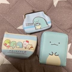すみっコぐらし とかげ ミニポーチ がま口ポーチ カードケースのサムネイル
