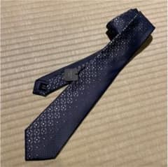 新品タグ付き ★ epoca ネクタイ ネイビー エポカのサムネイル