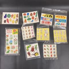 昭和レトロ 駄菓子屋シール 10枚 当時物 未使用品 - メルカリ