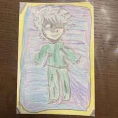 手描きイラスト　五条悟のサムネイル