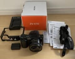 SONY VLOGCAM ZV-E10L パワーズームレンズ 黒 α7α6000 - メルカリ