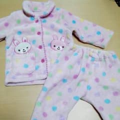 モコモコ　パジャマ　80㎝のサムネイル