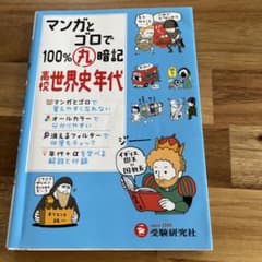 マンガとゴロで100%丸暗記 高校世界史年代 受験研究社のサムネイル