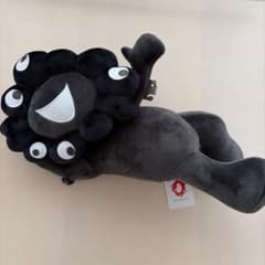 ミャクミャクぬいぐるみくじ 寝そべりぬいぐるみ ブラック2等 ぬいぐるみくじ ミャクミャク 寝そべりぬいぐるみ(ブラック) 2等
