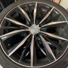 ウェッズ　レオニス　17インチ　タイヤホイール 4本のサムネイル