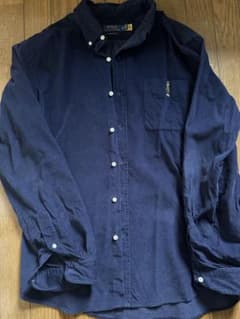 Polo Ralph Lauren 長袖シャツ XL ネイビー　コーデュロイのサムネイル