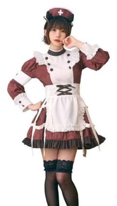 【訳あり】クリアストーン　デビルナース　コスプレ衣装のサムネイル
