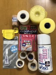テーピングとスプレー等のサムネイル