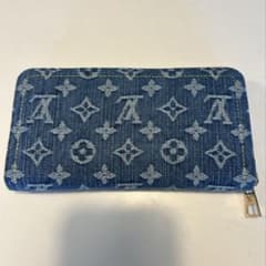 未使用デニム長財布ノベルティ - メルカリ