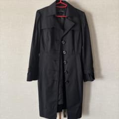 gene luxue トレンチコート ブラックのサムネイル