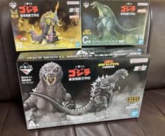 一番くじ ゴジラ 最恐怪獣王列伝 A賞 B賞 C賞 フィギュアセットのサムネイル