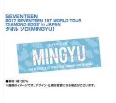 SEVENTEEN ミンギュ タオルのサムネイル