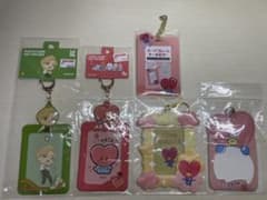 BT21 포토 카드 키 홀더 타타 5 점 세트