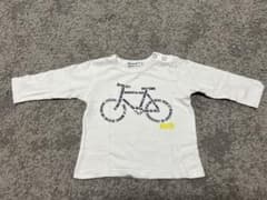 BeBe 長袖Tシャツ ホワイト 80cmのサムネイル