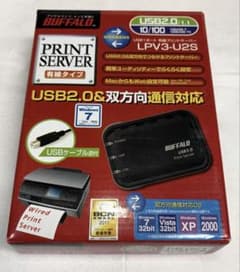 BUFFALO LPV3-U2S プリントサーバー - メルカリ