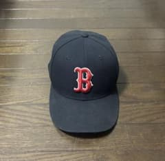 New Era ボストンレッドソックス キャップ ブラック 7のサムネイル