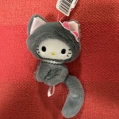 サンリオキャラクターズ　にゃんぐるみしっぽぷらんマスコット～パステル＆シック～
