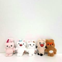 ノンタン ふわふわお友達大集合マスコット ぬいぐるみ 5種セット